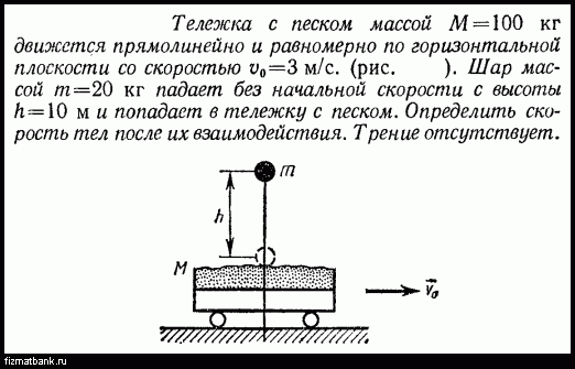 Тело массой 4 кг движется со скоростью