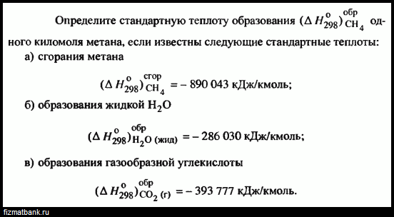 Продукт горения метана