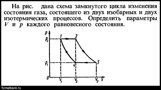 В идеальном газе происходит процесс изображенный на рисунке 102 какое количество теплоты