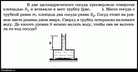 В цилиндрический сосуд налили 2100