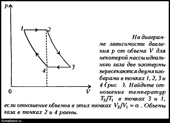 На рисунке изображены две изобары для двух газов газы можно считать идеальными сравнить давления