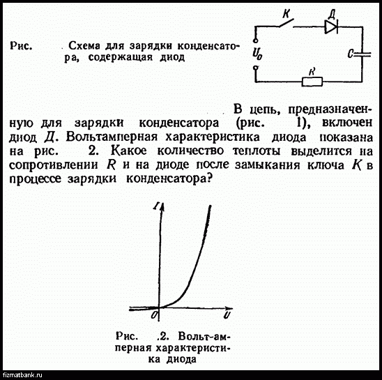После зарядки конденсатора. Как заряжается конденсатор схема. Практическое задание 2 какой области вольтамперной характеристики.