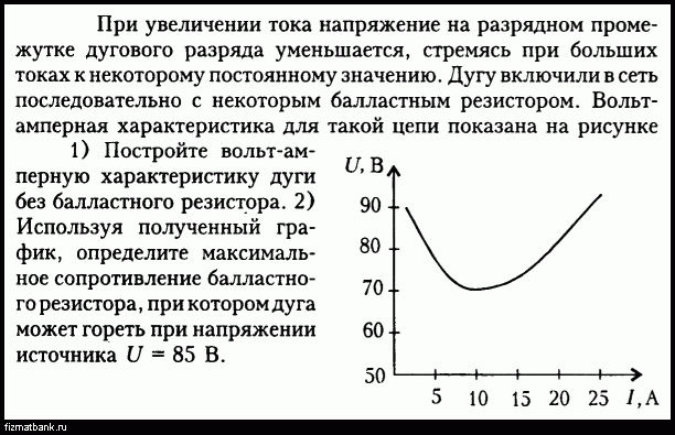 Сила тока уменьшается